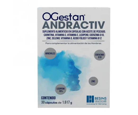 OGESTAN ANDRACTIV SUP ALIM 30 CAPS