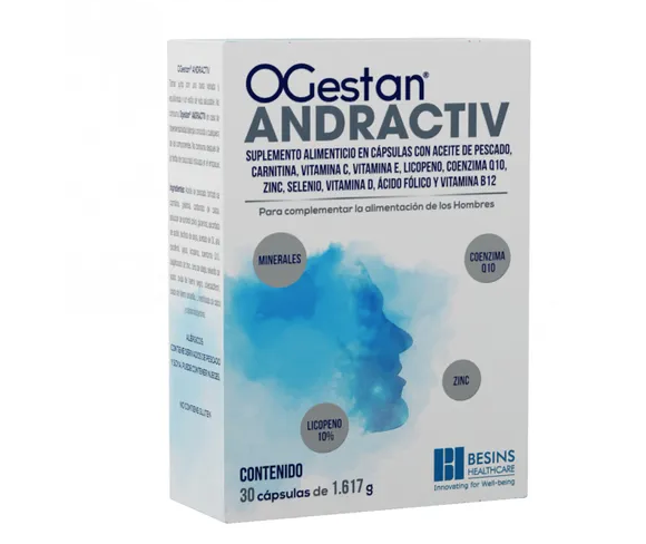 OGESTAN ANDRACTIV SUP ALIM 30 CAPS