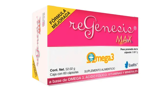 REGENESIS MAX SUP ALIM 56.3G CAPS 60