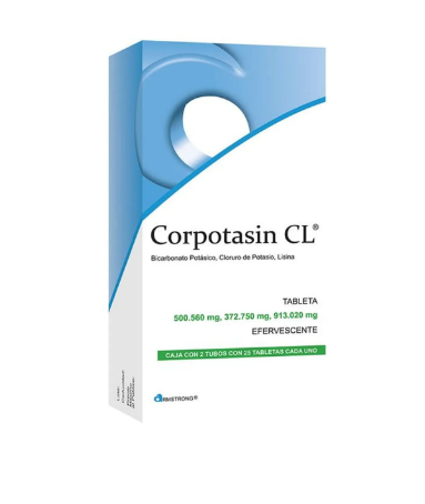 CORPOTASIN-CL NARANJA TAB 50