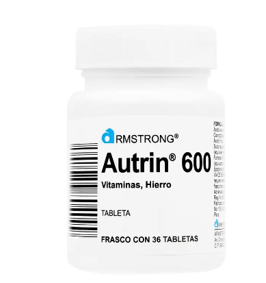 AUTRIN 600 MG FCO TAB 36
