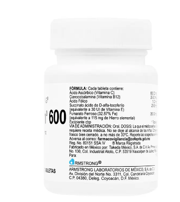 AUTRIN 600 MG FCO TAB 36