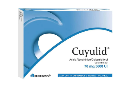 CUYULID COMP 70MG/5600 UI C/4