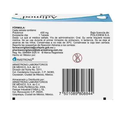 ADIMOD 400 MG TAB 20