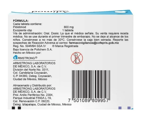ADIMOD 800 MG TAB 20