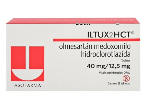 ILTUX2HCT 40/12.5MG 28 TAB