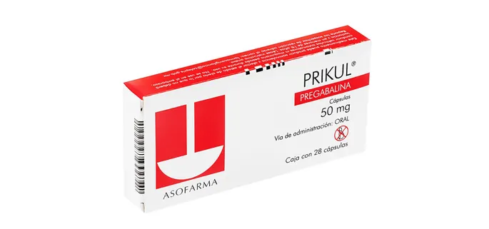 PRIKUL 50 MG 28 CAPS