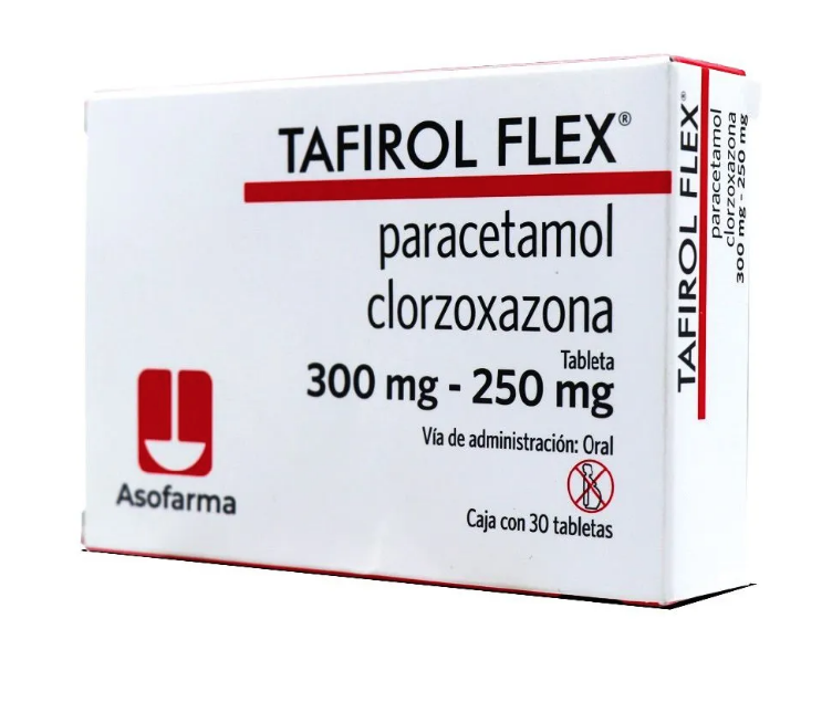 TAFIROL FLEX 300/250 MG 30 TAB