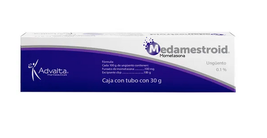 Medamestroid (Mometasona) 0.10% tubo con 30 g