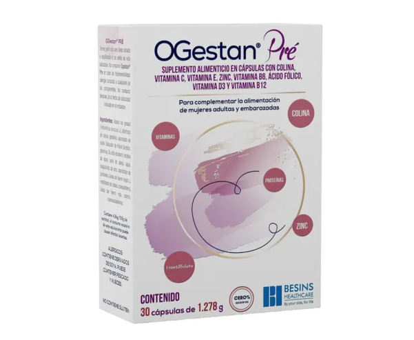 OGESTAN PRE SUP ALIM 30 CAPS