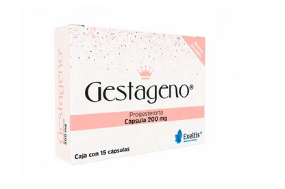 GESTAGENO 200 MG CAPS 15