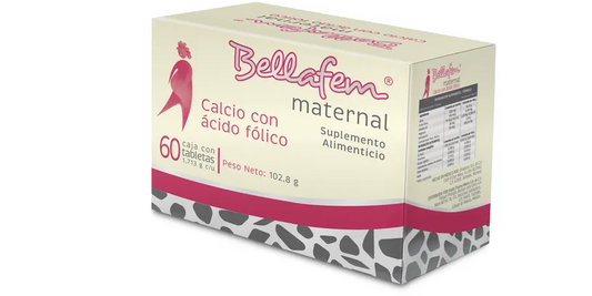 BELLAFEM MATERNAL SUP ALIM TAB 60