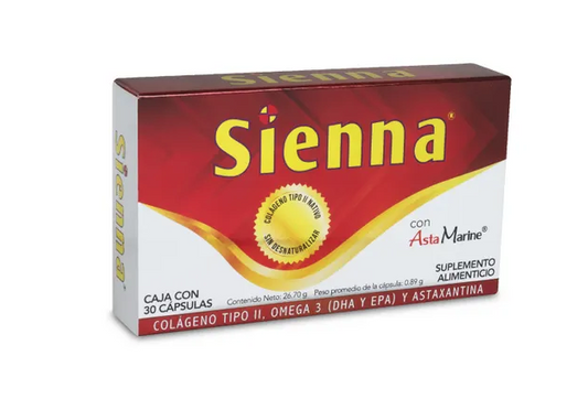 SIENNA COLAGENO SUP ALIM CAPS 30