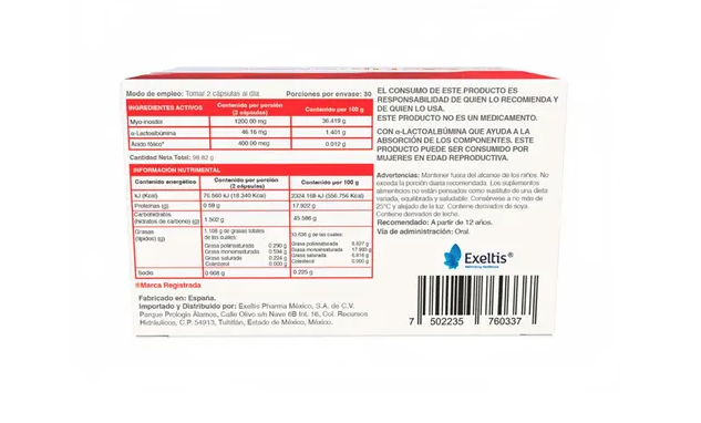 INOFOLIC HP SUP ALIM 60CAPS 98.4G
