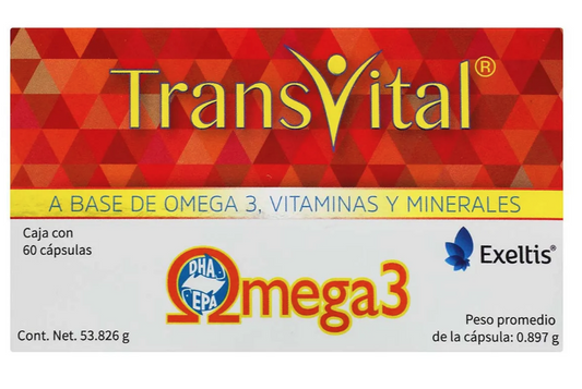 TRANSVITAL SUP ALIM 53.826G 60CAPSN