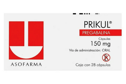 PRIKUL 150 MG 28 CAPS