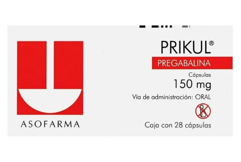 PRIKUL 150 MG 28 CAPS