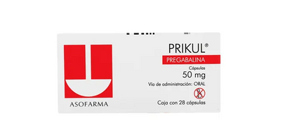 PRIKUL 50 MG 28 CAPS