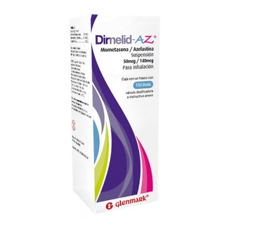 DIRNELID-AZ 50 / 140 mcg SUSP FCO CAJ C/1 DE 150 DOSIS