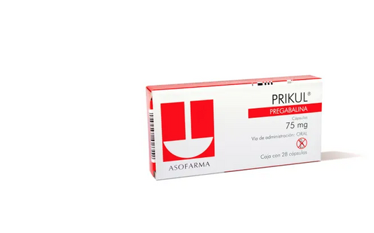 PRIKUL 75 MG 28 CAPS
