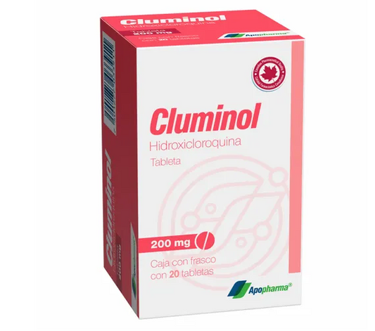 Cluminol 200mg  caja con 20 tabs