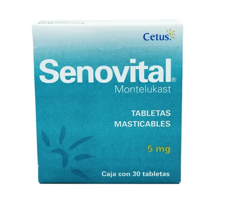 Senovital(Montelukast) 5mg con 30 tabs