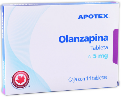 Olanzapina 5mg con 14 tabs