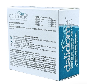 Dalidome (Sulfato de zinc, Sulfato de cobre, Alcantor) 2.2g caja con 12 sobres