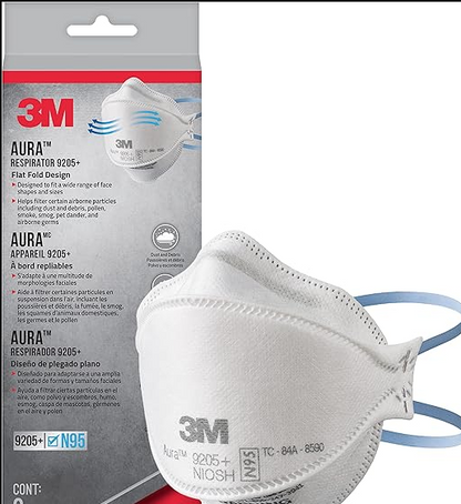 Cubrebocas N95 3M- 3 piezas